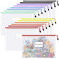 14 Pack Mesh Zipper Pouch Bags (14 Count)