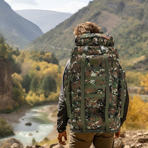 Hiking Backpack for Men 70L