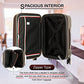 Hardside Expandable Zipper Luggage