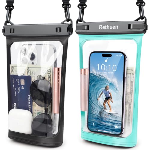 Large Floating Waterproof Phone Pouch (2 Count)