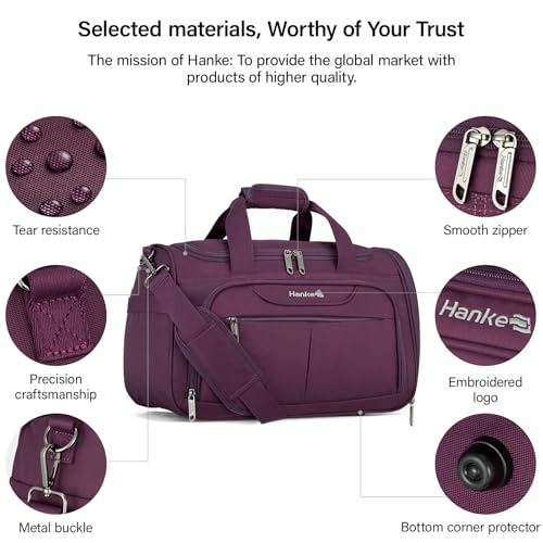 Small Underseat Carry On Luggage Bags for Travel with 10 Pockets