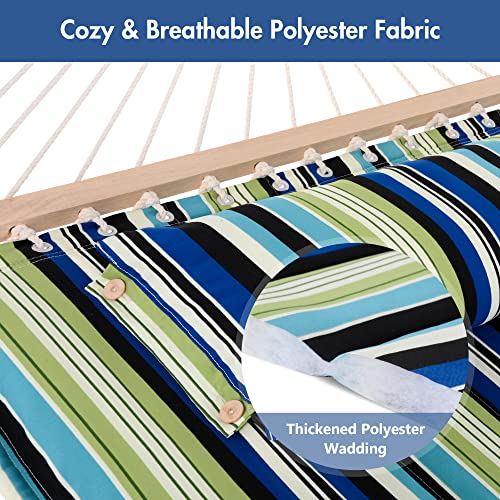 Patio Hammock with Stand 12FT Included for Outside