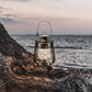 LED Vintage Lantern Metal Hanging Hurricane 12 LED Dimmer Switch Warm White Battery Operated Lantern Power Outage Indoor Camping Lighting Outdoor Brooklyn Decoration