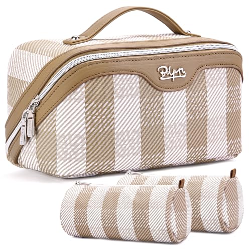 Travel Makeup Bag Organizer Cosmetic Bag (3 Count)