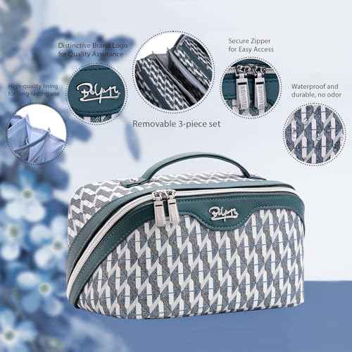 Travel Makeup Bags for Women (3 Count)