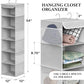 6 Shelf Hanging Closet Organizer