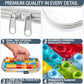 Clear Hard Shell Zipper Cases (4 Count)