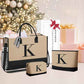 Initial Tote Bag