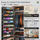 10 Tier Over the Door Shoe Organizer (20 Count)