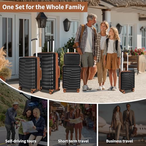 5 Piece Hardside Luggage Set (5 Count)