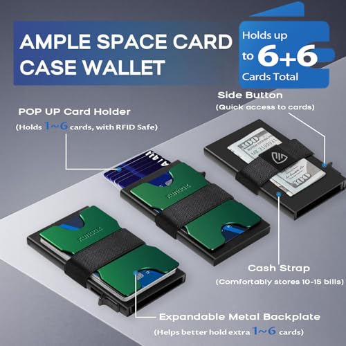 Slim Wallet for Men (12 Count)