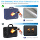 Fireproof Document Organizer Bag with Lock ＆ Accordion File Folder