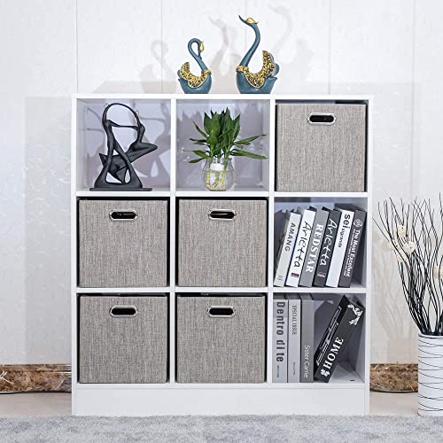 3X Thicker Fabric Storage Cubes 13 inch Collapsible Storage Bins for Organization