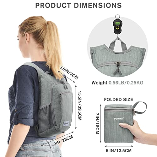 10L 15L Hiking Backpack Lightweight Packable Hiking Daypack Small Travel Outdoor Foldable Shoulder Bag