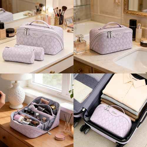 Travel Makeup Bag (3 Count)