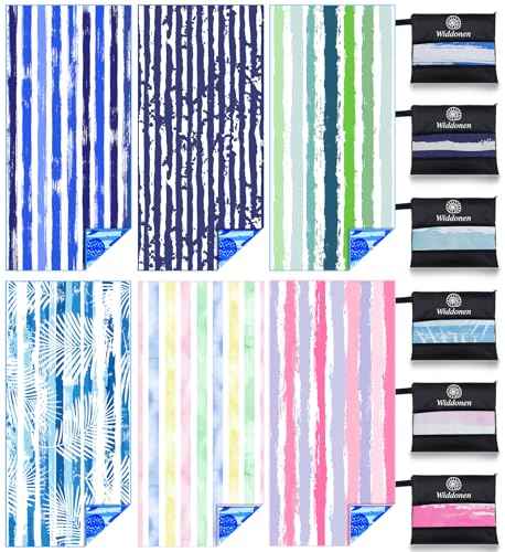 Microfiber Beach Towel (6 Count)