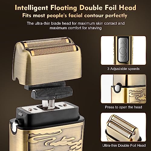 Professional Hair Clippers for Men (3 Count)
