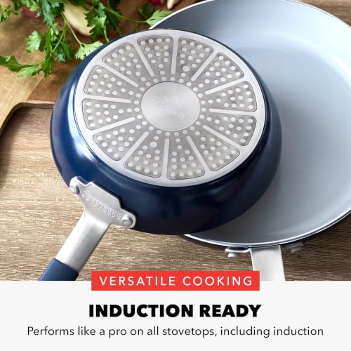 X Bobby Flay 16 Piece Ceramic Nonstick Cookware Set