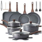 23 PCS Nonstick Granite Cookware Set