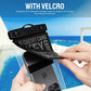 Universal Waterproof Phone Pouch [Double Space] IPX8 Dry Bag with Lanyard for iPhone 16 15 14 13 12 Pro Max XS XR X Galaxy S25 S24 S23 Ultra