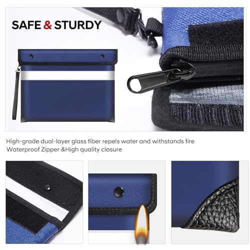 Fireproof Bag Dual Reflective Strips