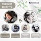 Inflatable Travel Pillow for Airplanes with Comfort Hood