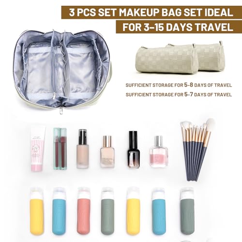 Travel Makeup Bag Organizer