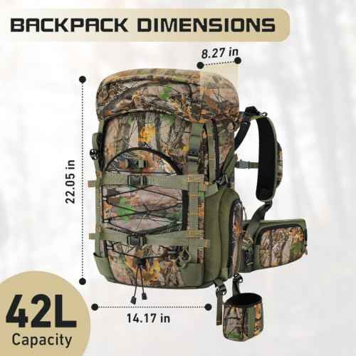 Hunting Backpack with Buckle Quick