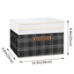 Collapsible Storage Bins with Lids (3 Count)