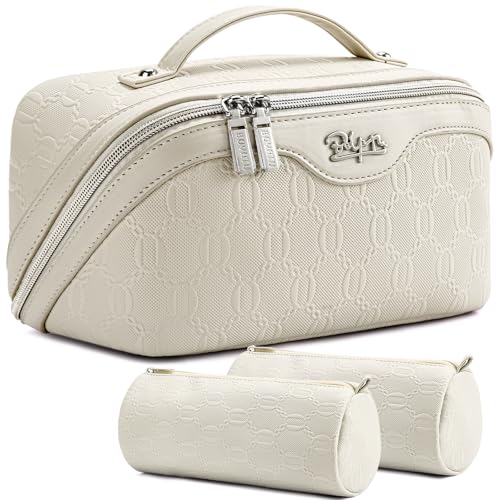 Travel Makeup Bag Cosmetic Bags for Women (3 Count)
