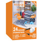 Vacuum Seal Bags for Clothing Travel & Home Storage (24 Count)