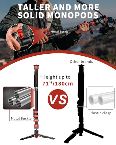 Cobra 3 A180F 71" Camera Monopod