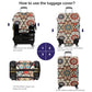 Travel Trolley Case Cover Protector Suitcase Cover 19"