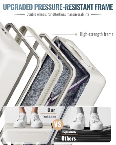 3 Piece Hardshell Luggage Set (3 Count)