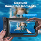 IPX8 Double Space Waterproof Phone Pouch up to 8.5" (2 Count)