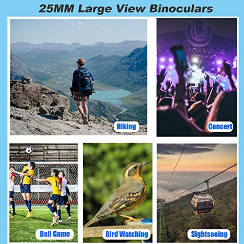 12x25 Mini Binoculars