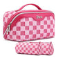 Travel Makeup Bag Cosmetic Bags for Women (3 Count)