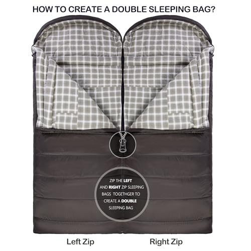 Sleeping Bags for Adults XXL Cold Weather