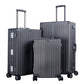 All Aluminum Carry On Luggage Zipperless Hard Shell Luggage Case with TSA Lock Spinner Alloy Metal Suitcase