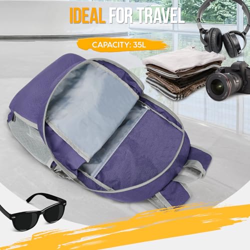 Lightweight Packable Backpack 35L
