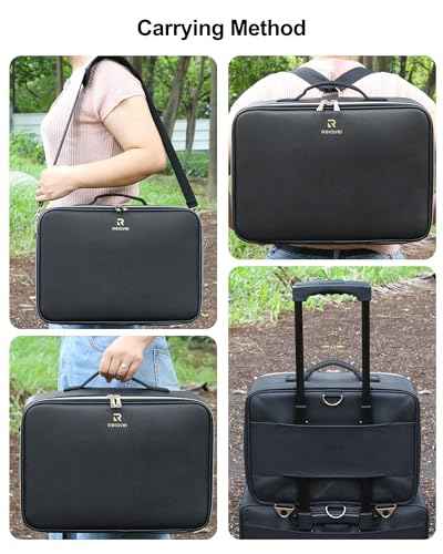 Large Makeup Case With LED Mirror