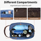 50L Canvas Duffle Bag for Travel Weekender Gym Overnight Carry