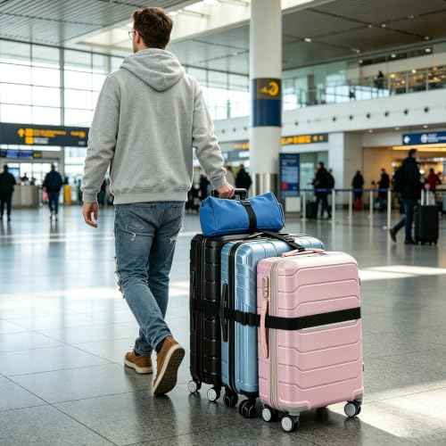 5 Packs Luggage Straps for Suitcases