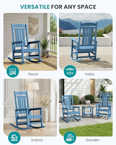 Outdoor Rocking Chair Set of 2 (2 Count)