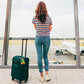 PU Leather Luggage Tag