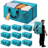 10 Pack Extra Large Moving Bags with Backpack Straps & Handles (10 Count)