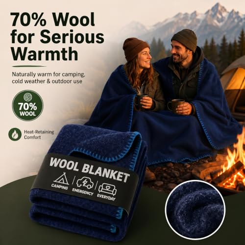 JMR Wool Camping Blanket