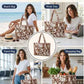 100% Cotton Quilted Tote Bag For Women