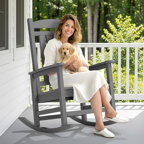 Outdoor Rocking Chair Set of 6 (6 Count)
