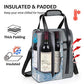 6 Bottle Wine Cooler Carrier Tote Bag
